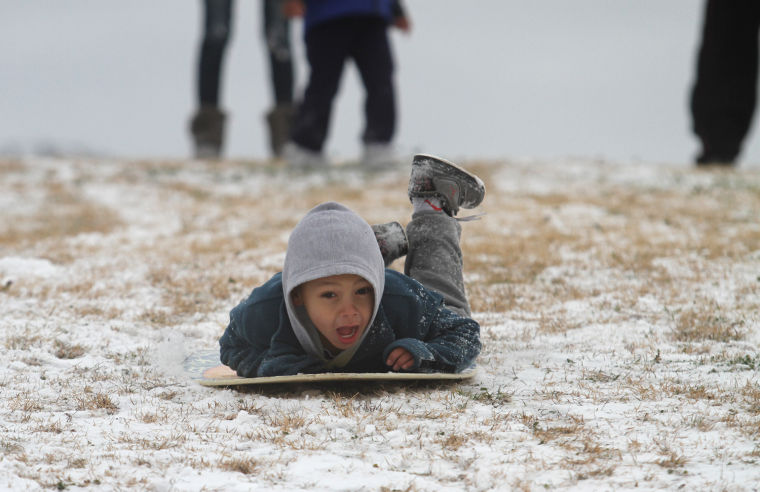 Snow in Central Texas